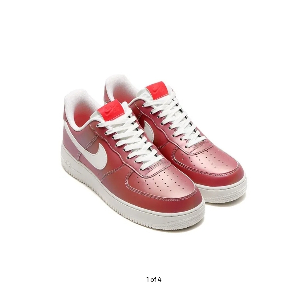 Nike Red and White Sneakers